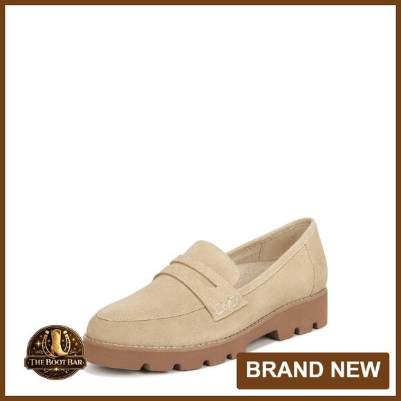 Women's Comfort Loafers with Arch Support, Lightweight Lug Sole